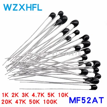  100шт MF52AT MF52 B 3950 НПМ Термистор Терморезистор 5% 1K 2K 3K 4,7 K 5K 10K 20K 47K 50K 100K