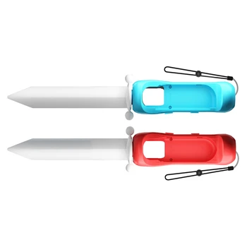  2 елемента Лява / Дясна дръжка за управление Соматосенсорными светещи мечове за ключ / Превключвател OLED Детска писалка Притежател на Sky Sword