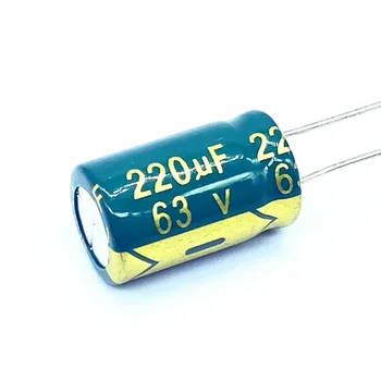  20 бр/много висока честота на низкоомный алуминиеви електролитни кондензатори 63 220 icf размер на 10 * 17 220 icf 20%