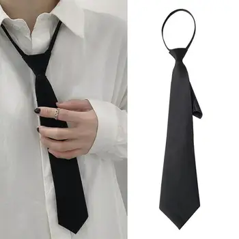  2023 Нов универсален модерен вратовръзка, вратовръзки, унисекс, ретро копринена вратовръзка с тесен деколте, елегантен и женски папийонка в корейски стил, просто елегантен