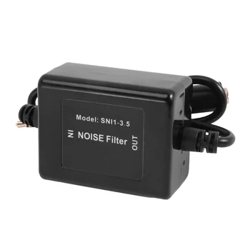  3.5 мм Aux Аудио Шум Филтър Контур Заземяване Изолатор за подтискане на Автомобилни Електрически Стереонаушников Элиминатор