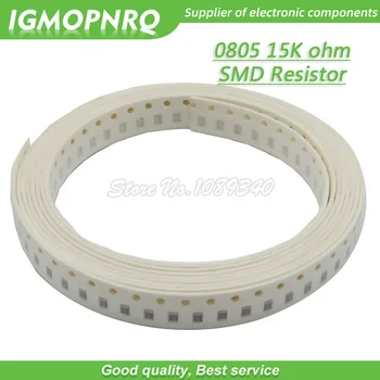  300шт 0805 SMD Резистор 15K Ω Чип-резистор 1/8 W 15K Ти 0805-15K