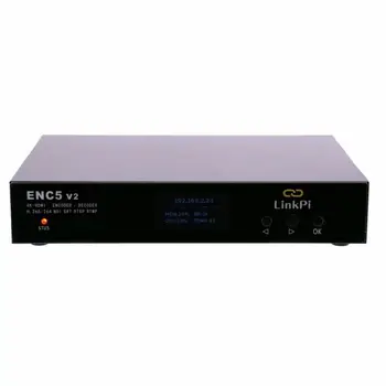  5-канален HD-енкодер HD to IP 3X4 K или 5-канален 1080P H265 H264 4KHotel IPTV кабелна TV system NDI HD Encoder