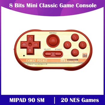  8-битова класическа видео игра конзола Удвоява класически портативен видео плейър Nes 90sm Mini, портативен игрова конзола за телевизор