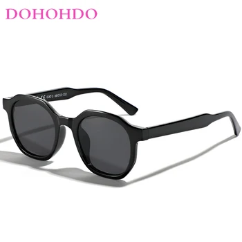  DOHOHDO 2024 Нови Женски Мъжки Ретро Овални Слънчеви очила Индивидуалност Vintage Слънчеви Очила Корпоративна Дизайн Очила са Модерни Очила с UV400