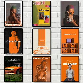  F-Frank Забавно Ocean Плакат Галерия Щампи Самозалепващи Етикети За Начало Декор На Стената На Хола На Стикера
