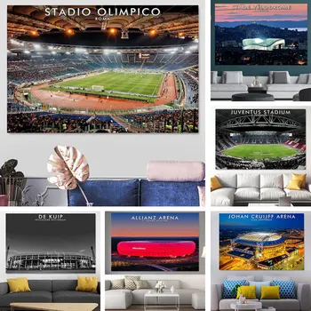  HD 1 Лентата на Картина от Футболен Стадион Световно Известен Футболен Платно Картина Стенно Изкуство Плакати на Спортна Зала