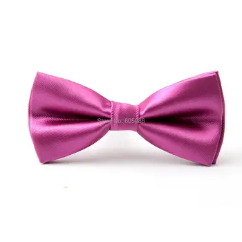  HOOYI нов монофонични папийонка официално вратовръзки-пеперуди за мъжете бизнес сватбени gravata Plum