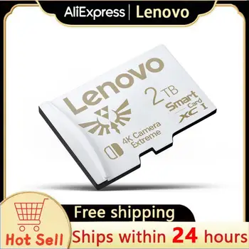  Lenovo 2TB U3 A1 V30 Class 10 Micro Card 128 GB, 256 GB, 512 GB Високоскоростна Карта Памет SD и TF Карти С Адаптер За Nintendo Switch