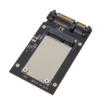  MSATA SSD с 2.5-Инчов SATA 6,0 Gps Адаптер Конвертор Карти Mini Pcie Ssd Високо Качество на MSATA SSD SATA