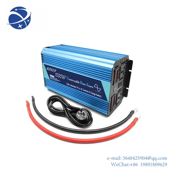 YYHC800w 1500 W 2000 W 3000 W 12 В 24 В 220 v Преобразувател на постоянен ток в променлив Със зарядно устройство Инвертор UPS