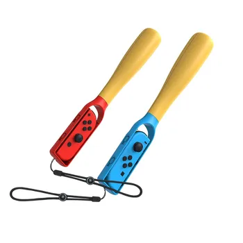  Бейзболна стика 1 двойка от Издръжлив ергономичен дизайн на бейзболна бухалка Висококачествени аксесоари за спортни игри Дръжка геймпад за ключа/oled Abs