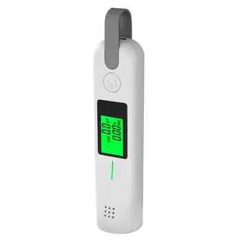  Дигитален тестер за алкохол, професионален детектор за алкохол, дрегер, Преносим безконтактен дрегер с led дисплей, акумулаторна батерия чрез USB.