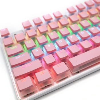  Директна доставка 104 клавиатури капсула OEM Double Shot PBT с подсветка за механична геймърска клавиатура Cherry Mx