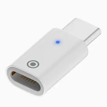  Конектор Зарядно за Apple Молив 1st Адаптер бързо зареждане Адаптер за iPad Молив Type C за IOS Мини зарядно устройство за Лесно Charge