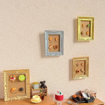  Куклена къща в миниатюра 1:12, стенни рисувани от бисквити, бисквити фабрика.в живопис, стенни живопис, мебели, начало декор, аксесоари за куклена къща