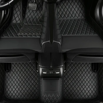 Обичай автомобилни стелки за BMW 4 series F32 Coupe 2013-2019 година на Издаване Килим от изкуствена кожа Аксесоари за интериора на колата