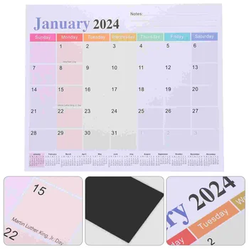  Стенен календар, магнит за хладилник, График, Месечен планер, работно време на 2024-2025 година, Баня 24-25 бюрокрация