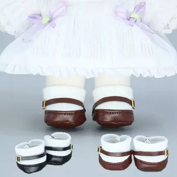  стоп-моушън обувки 20 см, дрехи и Аксесоари за 1/12 кукли, обувки от изкуствена кожа, модни обувки, подарък играчка за куклен театър на 