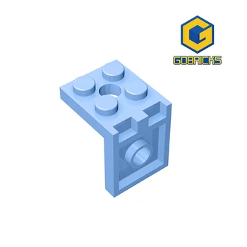  Съвместими с Gobricks Детайли за сглобяване на Particles 3956 35262 Скоба 2x2 - 2x2 с 2 Дупки Строителни Блокове Детайли Enlighten Brick Toy