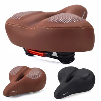  Удобна и мека възглавница за колоездене седалки G700, седло за акумулатора, Повишен Сгъсти пружинен амортисьор седалка, кормило