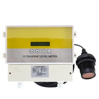  ултразвуковото измерване на ниво на течности разделен тип 4-20 ма, сензор за ниво на течността, сензор за нивото на материала, предавател 485 комуникационен каишка