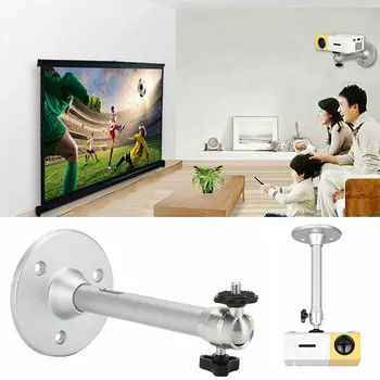  Универсални моноподы за камера с възможност за завъртане на 360 °, скоби за проектор, стойка за проектор, за монтиране на стена и таван