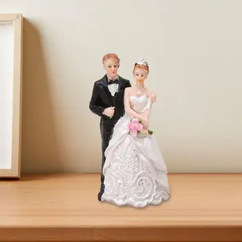  Фигурка на Сватбената Двойка са подбрани Статуетка за Домашен интериор Подарък Плот