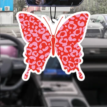  Червена пеперуда Автомобилни парфюми Ароматерапия Ароматни хапчета Освежители за въздух Огледало за задно виждане, Окачване Окачване Мультяшная Анимация