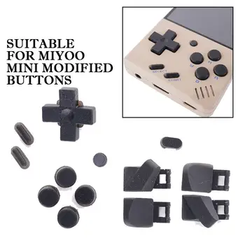  Черен за Miyoo Mini PLUS, комплект от най-добрите копчета, професионалната модификация наплечных аксесоари 